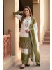 DB-39 | Dual Tone Peding Star Georgette Designer Set