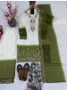 DB-39 | Dual Tone Peding Star Georgette Designer Set