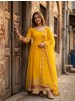 WW-1290 | Blooming Georgette Designer Gown Collection