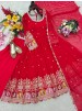 WW-1290 | Blooming Georgette Designer Gown Collection