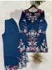 BE-466 | French Crepe Designer Co-Ord Collection