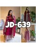 JD-639 | Fandy Satin Silk Designer Anarkali Collection