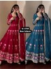 SR-1724 | Fendy Silk Festive Designer Gown Collection
