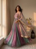 AD247 | Pure NC Moss Silk Designer Gown Collection