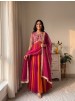 AD247 | Pure NC Moss Silk Designer Gown Collection