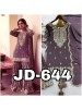 JD-644 | Pure German Chinnon Silk Designer Sharara Collection