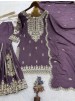 JD-644 | Pure German Chinnon Silk Designer Sharara Collection