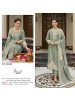 Shop KT-338 Pure Viscose Maslin Suit with digital print and hand-work Top, Pure Viscose Rayon Bottom and matching Maslin Dupatta at ₹1,200/-.