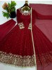 SR-1719 | Heavy Faux Georgette Designer Gown Collection