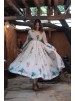 FD-820 | Witless Silk Digital Print Designer Gown Collection