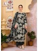 ALOK SUIT | BLACK MOTIFZ | Viscose Reyon Designer Collection