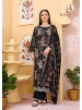 ALOK SUIT | BLACK MOTIFZ | Viscose Reyon Designer Collection