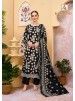 ALOK SUIT | BLACK MOTIFZ | Viscose Reyon Designer Collection