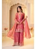 FE-153 | Fendy Silk Sequence & Multi Embroidered Sharara Collection