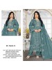Shop SF-5643 Fancy Lining Organza Suit with heavy embroidery, Hand Khatli, Cut Work and Latkan detailing, French Silk bottom and embroidered dupatta at ₹1,750/-.