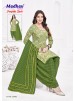 Shop Madhav Fashion Punjabi Kudi Vol 25, a 160 Gram Heavy Quality cotton collection with 2m Top, 2.35m Bottom and 2.25m Dupatta at ₹400/-.