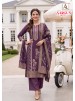 ALOK SUIT | SARGUN-9 | Viscose Maslin Jacquard Designer Collection