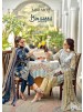 Shop RIAZ ARTS BIN SAEED PREMIUM Lawn Cotton Pakistani Suit with designer neck heavy embroidery, Cotton Dyed bottom, embroidered Pure Cotton Mal Dupatta at ₹625/-.