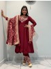 JL-1076 Heavy Roman Embroidered Anarkali Designer Collection