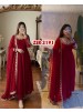 ZSR-3191 | Fox Georgette Embroidered Gown Collection