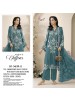SF-5639 NEW COLOR | Heavy Chiffon Hand Khatli Collection