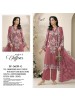 SF-5639 NEW COLOR | Heavy Chiffon Hand Khatli Collection
