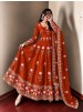 SR-1724 | Fendy Silk Festive Designer Gown Collection