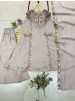 LG-2149 | Mul Chanderi Sequence Embroidered Festive Set