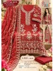 S-5557 Color | Heavy Chiffon Hand Khatli Collection