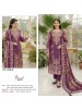 Shop KT-338 D.E.F Viscose Maslin digital print suit with hand work, rayon bottom and matching dupatta. Special pouch packing at ₹1,199 + GST.