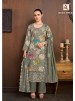 ALOK SUIT | CROSS STITCH | Premium Designer Collection