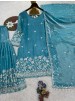 DHK-1409 Heavy Frendy Silk Designer Sharara Collection