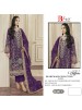 BILQIS B-287 Chiffon Heavy Embroidered Designer Suit
