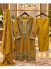 BILQIS B-287 Chiffon Heavy Embroidered Designer Suit