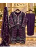 BILQIS B-287 Chiffon Heavy Embroidered Designer Suit