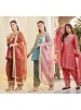 KF-1728 Heavy Fendy Silk Designer Palazzo Set