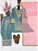 KF-1728 Heavy Fendy Silk Designer Palazzo Set
