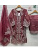 Latika Designer Suit 3032 Organza Pata Collection