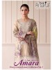 Shop ARSALA FASHION AMARA Vol.5 Heavy Cotton Luxury Collection with Pure Lawn Cotton top, bottom and Pure Cotton dupatta. Design 06 at ₹415/-.