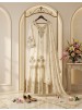 WW-1284 | Natural Satin Silk A-Line Embroidered Collection