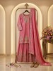WW-1284 | Natural Satin Silk A-Line Embroidered Collection