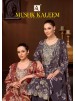 ALOK SUIT | MUSHK KALEEM | Pure Cambric Cotton Designer Collection