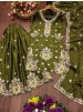 FE-156 Rangoli Crush Sequence & Multi Embroidered Designer Suit