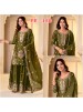 FE-156 Rangoli Crush Sequence & Multi Embroidered Designer Suit