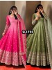 SR-1725 Georgette Sequence Embroidered Festive Designer Gown
