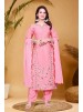 JD-569 Pure Chinon Silk Embroidered Traditional Collection