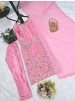JD-569 Pure Chinon Silk Embroidered Traditional Collection