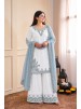 HK-1741 | Pakistani Maska Cotton Embroidered 3 Piece Set