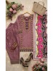 MT-1077 Heavy Natural Silk Embroidered Designer Collection