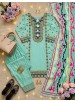 MT-1077 Heavy Natural Silk Embroidered Designer Collection